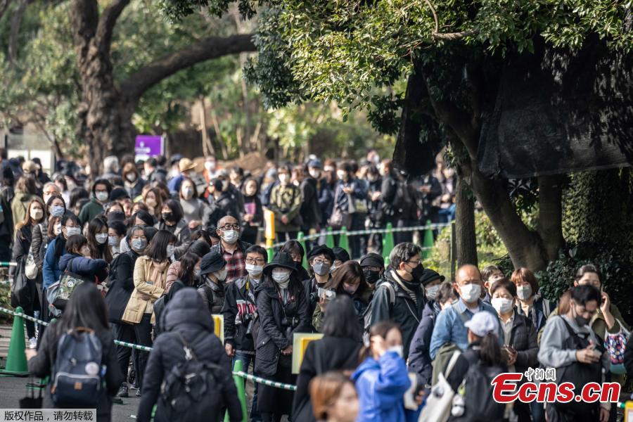 Japoneses se despedem do panda gigante Xiang Xiang
