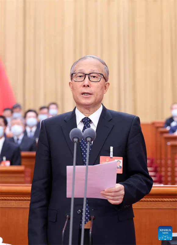 Legislativo nacional da China realiza 2ª reunião plenária da sessão anual