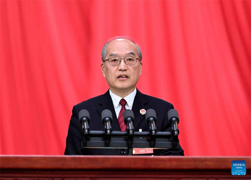 Legislativo nacional da China realiza 2ª reunião plenária da sessão anual