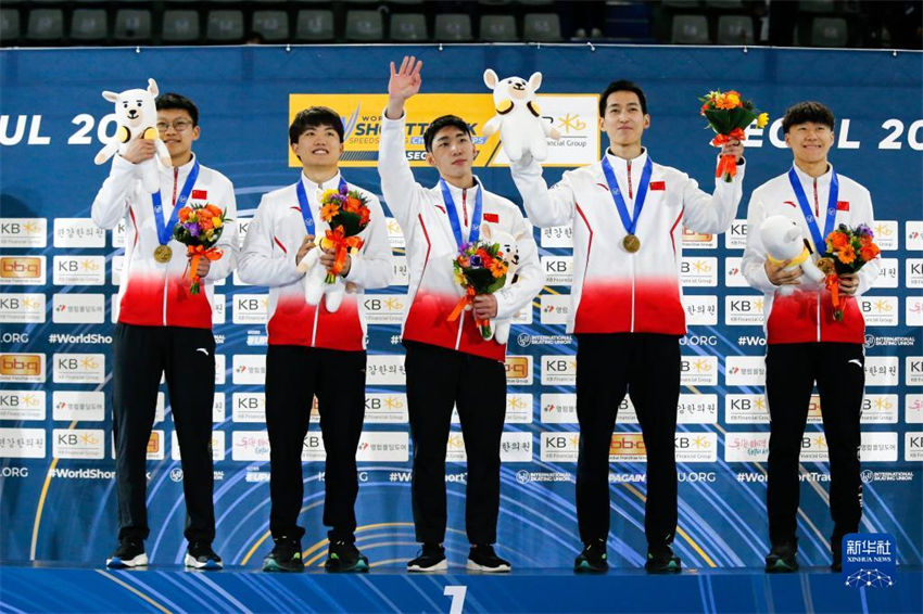 China ganhou 1 ouro e 1 prata no Campeonato Mundial de Patinação de Velocidade em Pista Curta de 2023