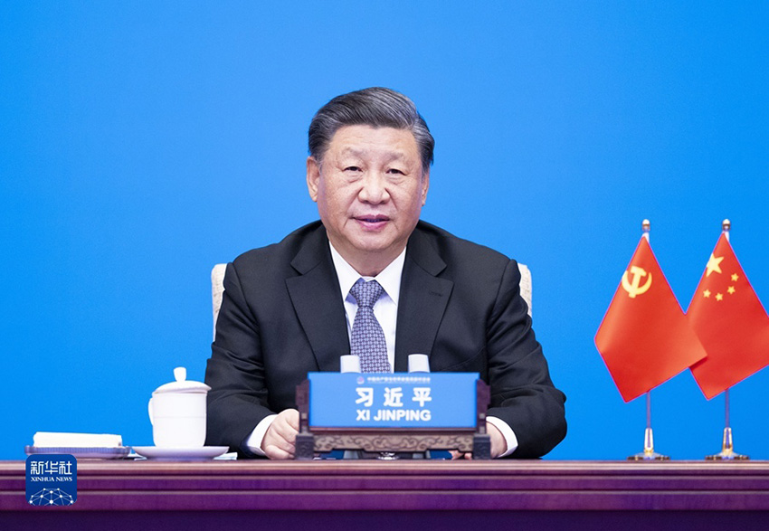 Xi Jinping participa do diálogo entre PCCh e partidos políticos mundiais e propõe Iniciativa de Civilização Global