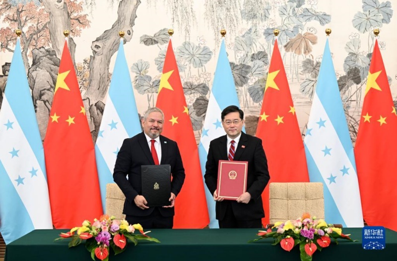 Enfoque: China e Honduras estabelecem relações diplomáticas
