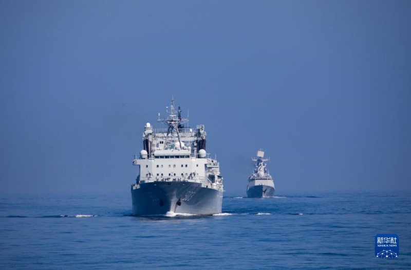 Frota naval chinesa retorna de missão de escolta