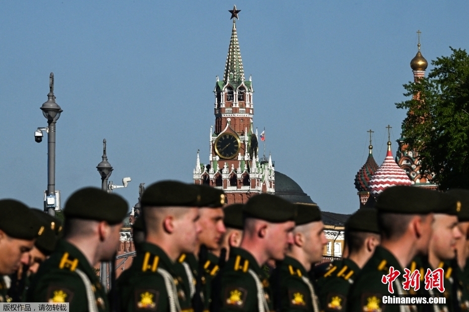 Rússia realiza ensaio para marcar 78º aniversário da vitória na Grande Guerra Patriótica