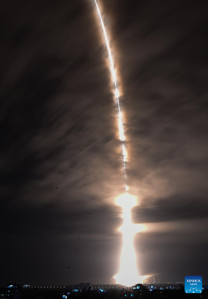 Espaçonave de carga Tianzhou-6 da China acopla à combinação de estação espacial