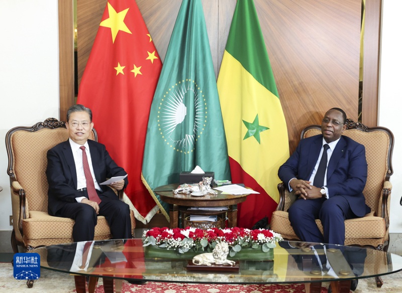 Mais alto legislador chinês diz que China está pronta para aprofundar cooperação com Senegal