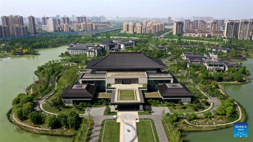 Galeria: cenário entorno do rio Bahe em Xi'an