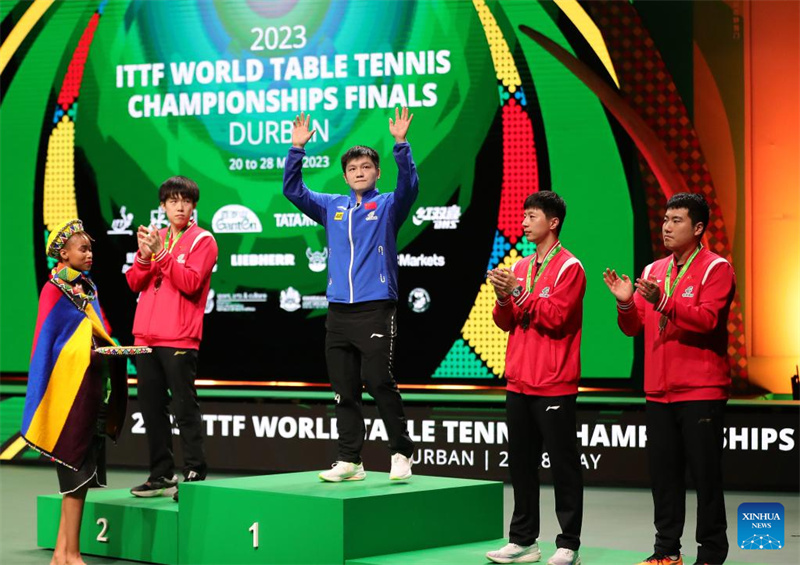 WTTC: Sun Yingsha e Fan Zhendong campeões mundiais de tênis de mesa