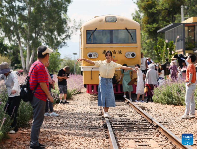 Yunnan: linha ferroviária turística atrai visitantes em Honghe