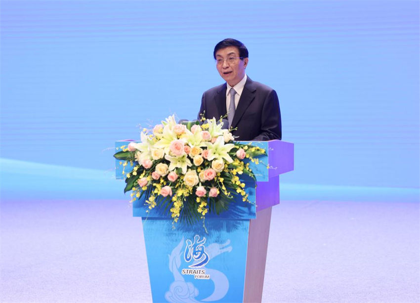 Principal conselheiro político chinês pede esforços de ambos os lados do Estreito pela revitalização nacional