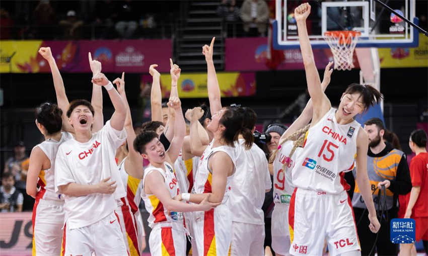 China ganha título da Copa da Ásia de basquete feminino