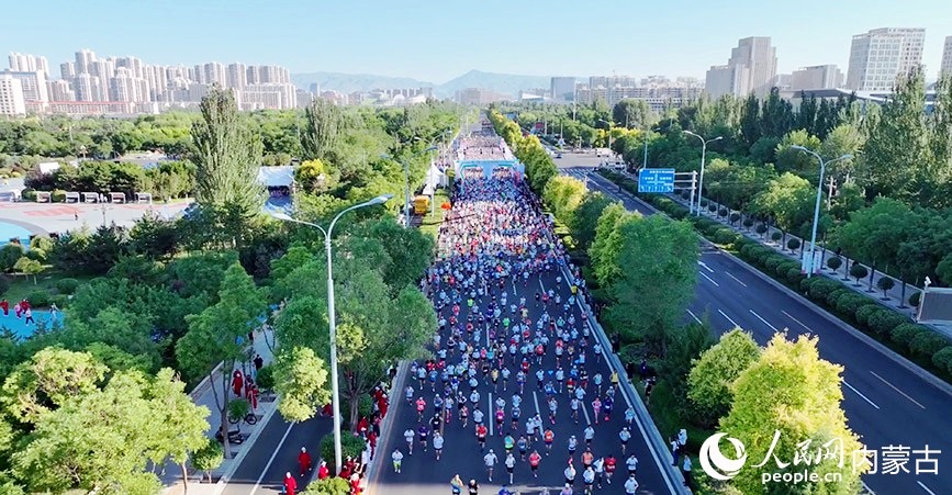 Mongólia Interior: maratona de Hohot de 2023 realizada com sucesso