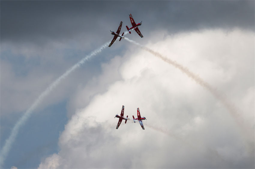 Show Aéreo de Changchun de 2023 é realizado no nordeste da China