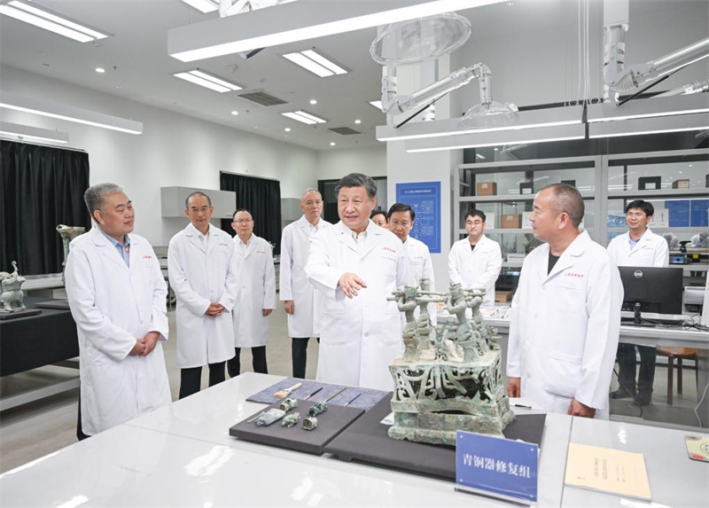Xi Jinping inspeciona Província de Sichuan, no sudoeste da China