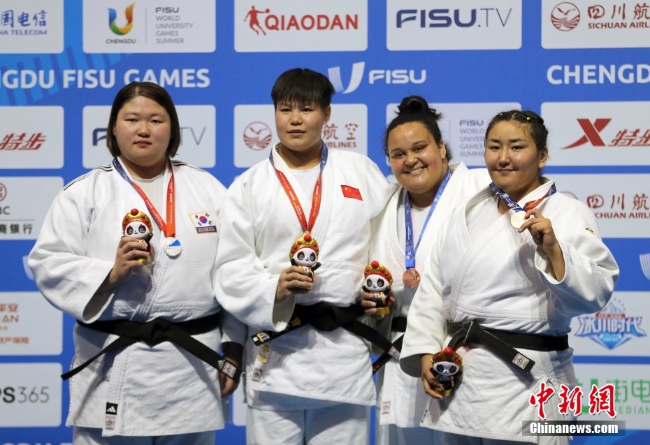 Universíade de Chengdu: chinesa Jia Chundi conquista medalha de ouro no judo