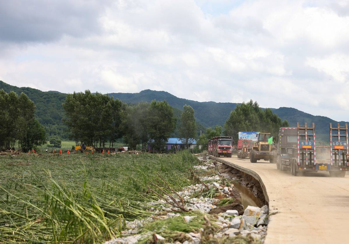 Fortes chuvas deixam 14 mortos e um desaparecido em Jilin, nordeste da China