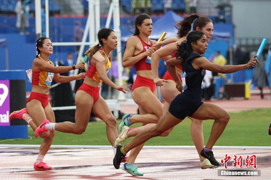 Universíade de Chengdu: China conquista medalha de ouro no revezamento 4x100m feminino