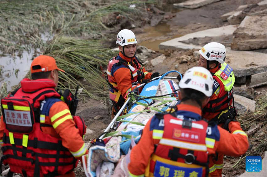 Governo local de Shulan mobiliza esforços de resgate após chuvas torrenciais