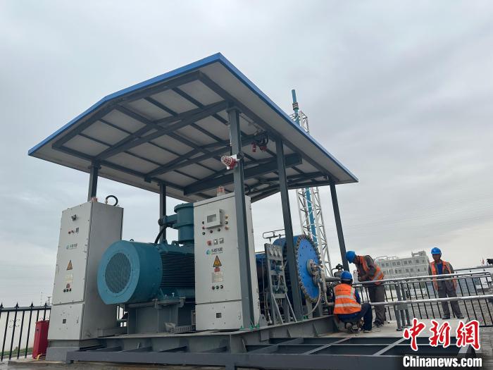 Primeiro projeto de demonstração da aplicação abrangente de energia verde concluído no noroeste da China