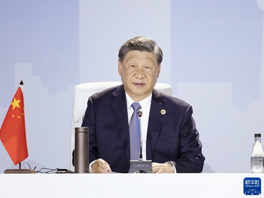 Expansão do BRICS é histórica e novo ponto de partida para cooperação, diz Xi Jinping