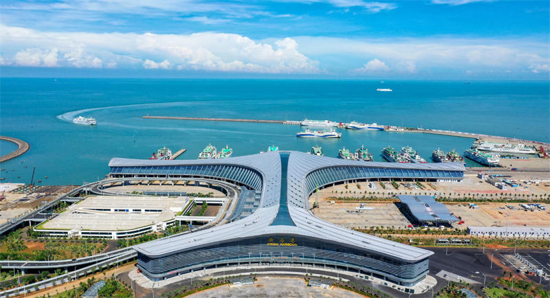 Construção do terminal rodoviário de transporte entra na fase final em Haikou