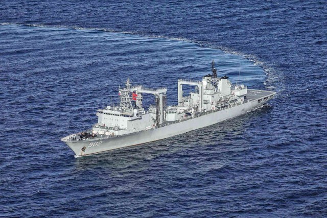 45ª frota naval chinesa parte para missão de escolta no Golfo de Áden
