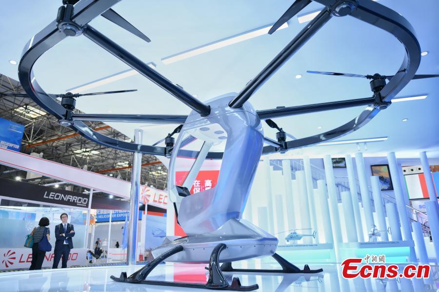 6ª Exposição de Helicópteros da China inaugurada em Tianjin