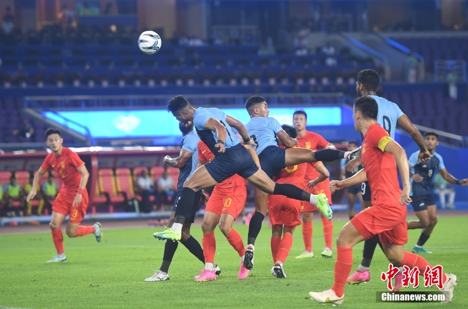 Jogos Asiáticos de Hangzhou: equipe de futebol chinesa vence Índia por 5 a 1