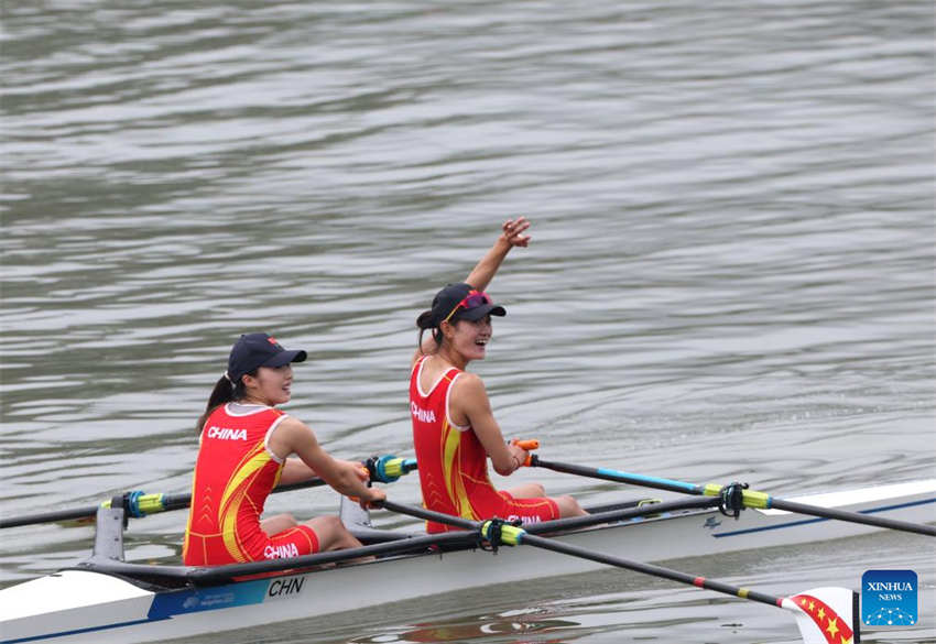 China ganha ouro de abertura dos Jogos Asiáticos de Hangzhou no remo