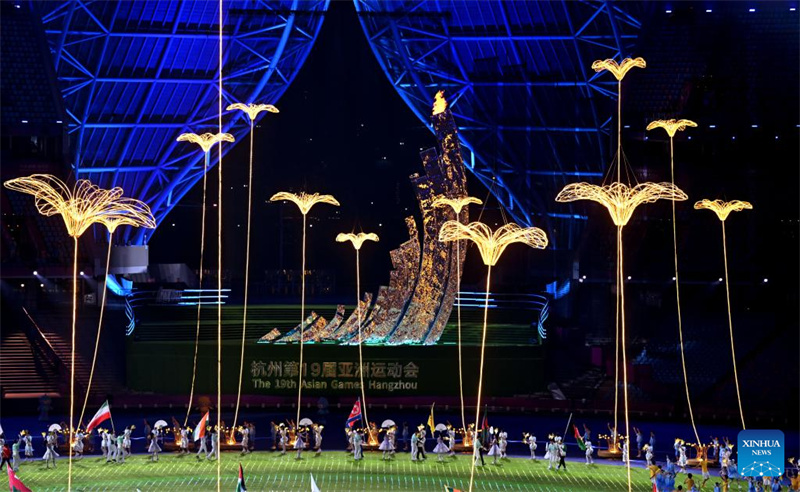Destaques da cerimônia de encerramento dos 19º Jogos Asiáticos