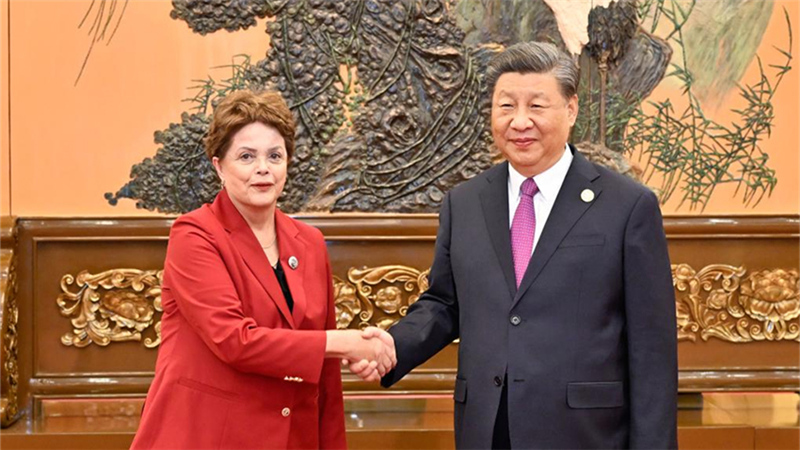 Xi Jinping reúne-se com presidente do Novo Banco de Desenvolvimento