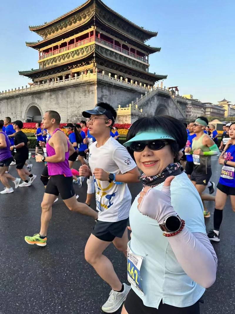 Maratona de Xi'an de 2023 teve 35.000 participantes