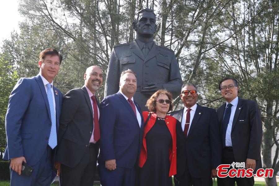 Membros dos Tigres Voadores comemoram 80º aniversário da participação da força dos EUA na guerra de resistência da China