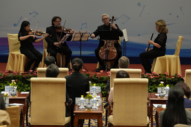 Evento comemorativo do 50º aniversário da visita da Orquestra da Filadélfia à China realizado em Beijing