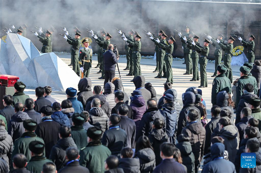 São enterrados em Shenyang restos mortais de soldados dos Voluntários do Povo Chinês retornados da República da Coreia