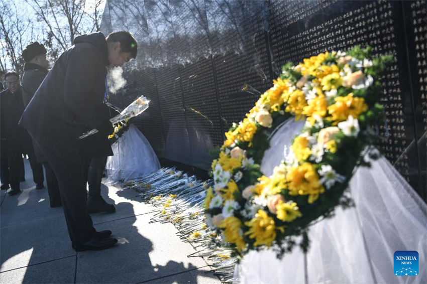 São enterrados em Shenyang restos mortais de soldados dos Voluntários do Povo Chinês retornados da República da Coreia