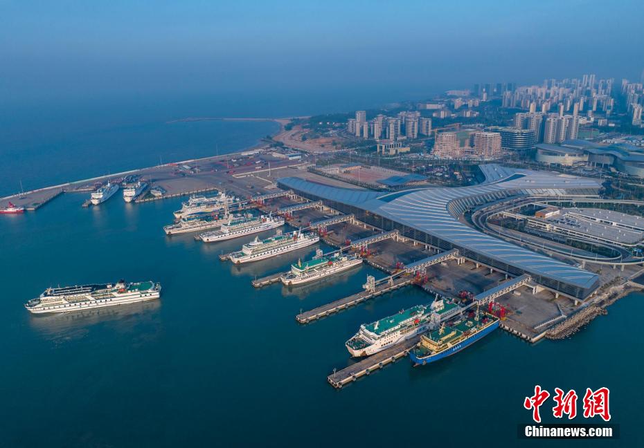 Hainan: Terminal ro-ro de passageiros de Xinhai entrará em operação experimental