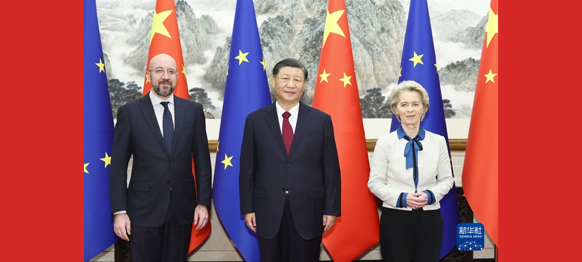 Xi Jinping pede reforço da confiança política mútua, diálogo e cooperação com a UE