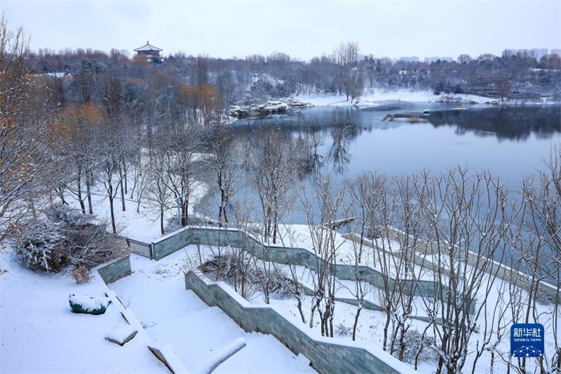 Beijing recebe primeira nevasca deste inverno