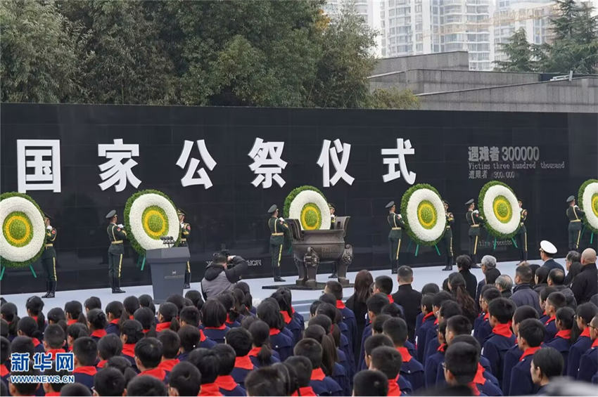 China realiza cerimônia nacional pelas vítimas do Massacre de Nanjing