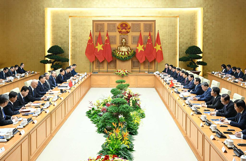 Xi Jinping se reúne com primeiro-ministro vietnamita