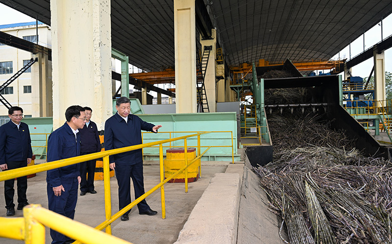 Xi Jinping pede que Guangxi escreva seu capítulo na modernização chinesa