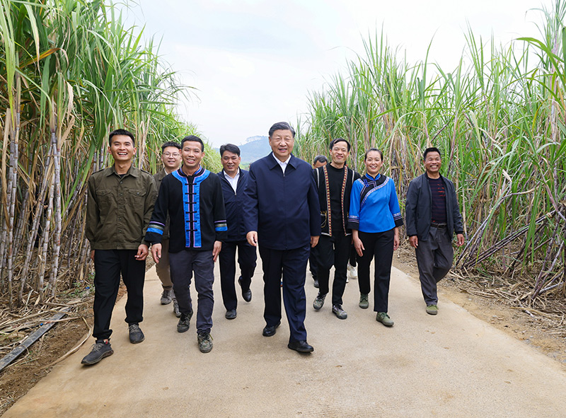 Xi Jinping pede que Guangxi escreva seu capítulo na modernização chinesa