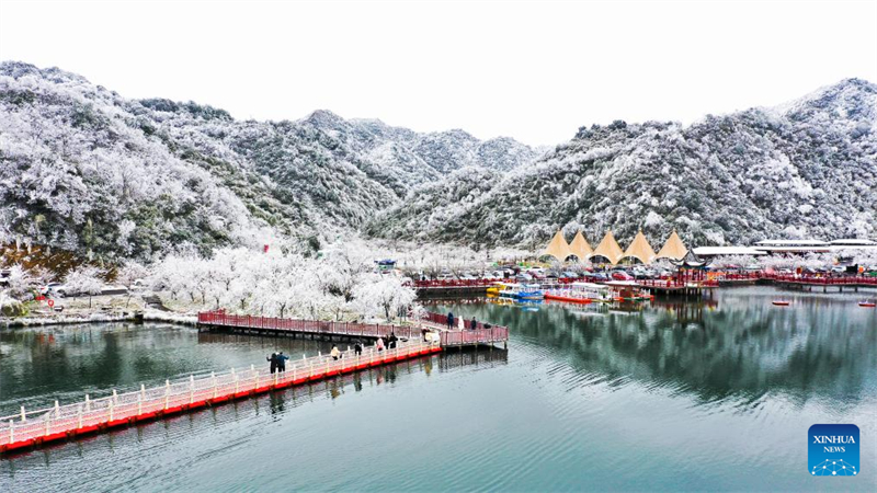 Galeria: cenário de neve na China