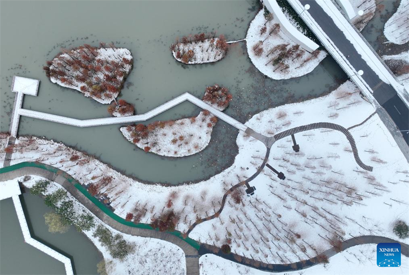 Galeria: cenário de neve na China