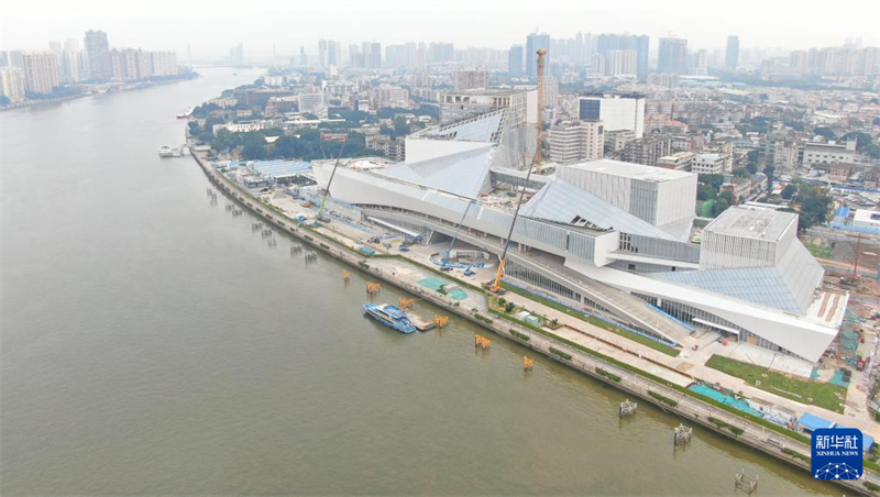 Construção do Centro de Artes da Grande Área da Baía está em pleno andamento