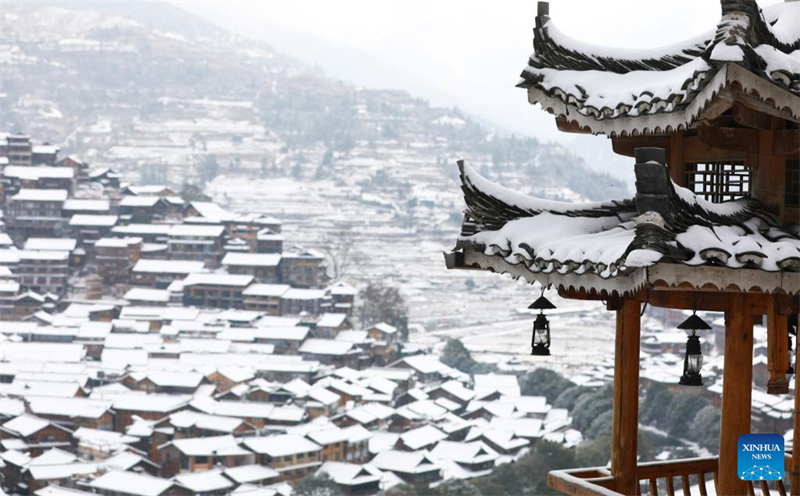 Galeria: cenário de neve em toda a China
