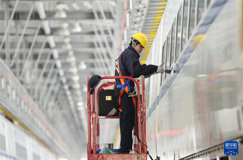 Guangxi realiza manutenção ferroviária em preparação para Festival da Primavera