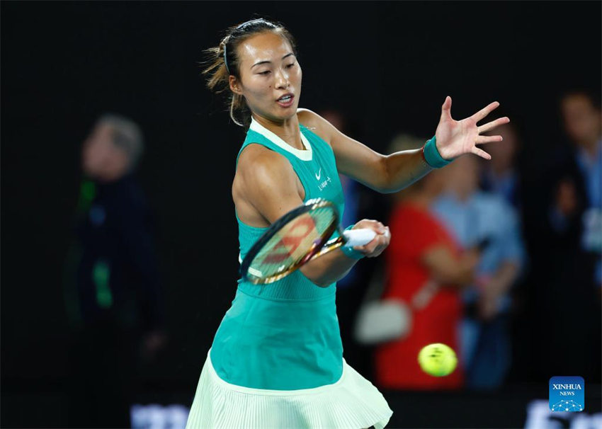 Zheng da China chega à semifinal do Grand Slam no Open da Austrália