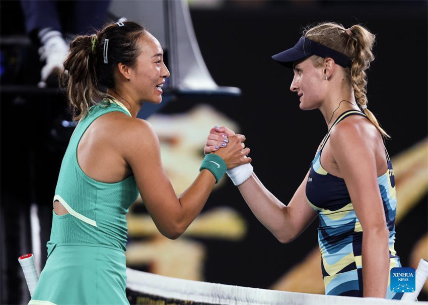 Zheng da China chega à semifinal do Grand Slam no Open da Austrália